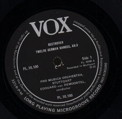 12 German Dances Pro Musica/Remoortel-VOX-Vinyl LP-VG/Ex
