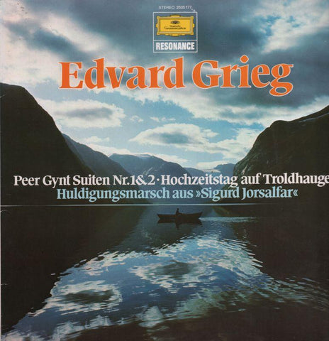 Grieg-Peer Gynt Sigurd Jorsalfar-Deutsche Grammophon-Vinyl LP