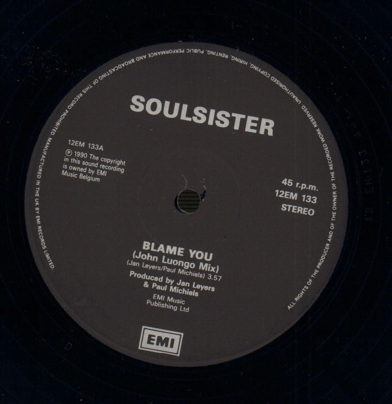 Blame You-EMI-12" Vinyl-VG/Ex