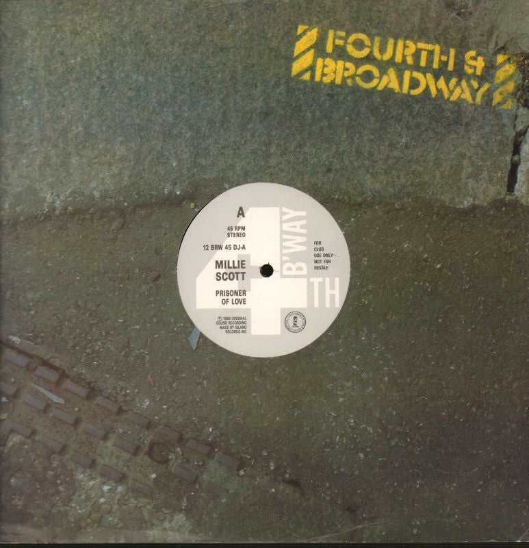 Millie Scott-Prisoner Of Love-4th & Broadway-12" Vinyl-VG/VG