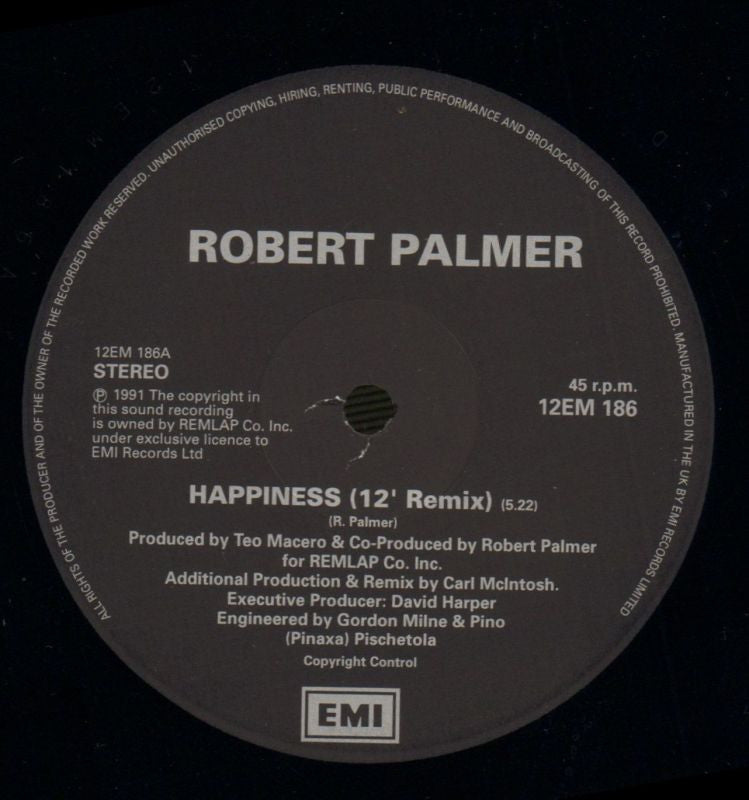 Happiness-EMI-12" Vinyl-VG/VG+
