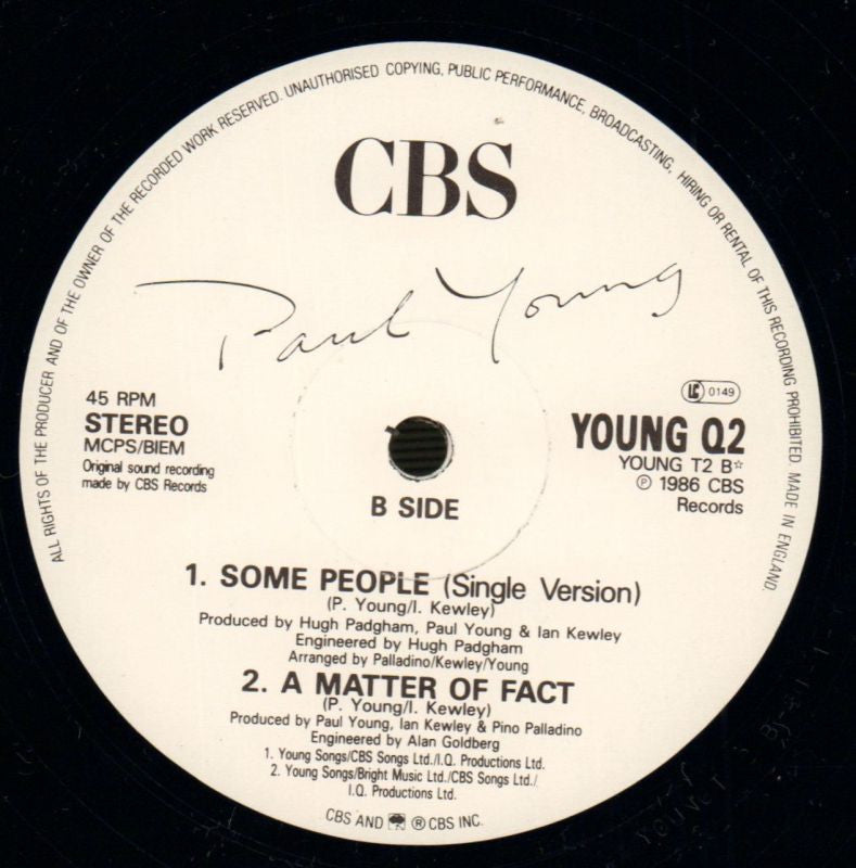 Some People-CBS-12" Vinyl-G+/Ex