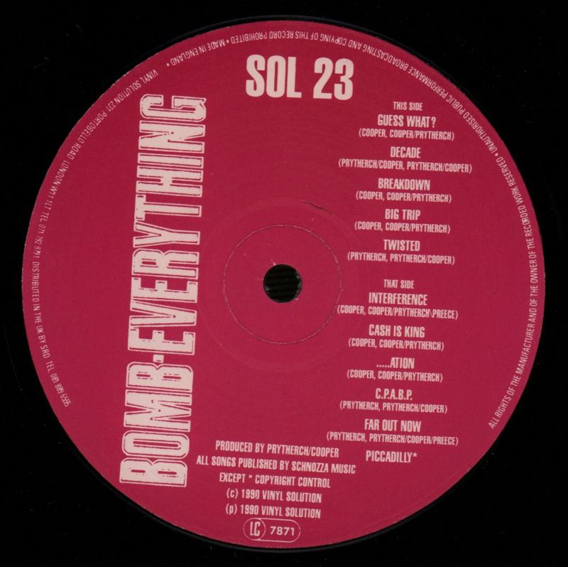 Guess What-Vinyl Solution-Vinyl LP-VG+/Ex