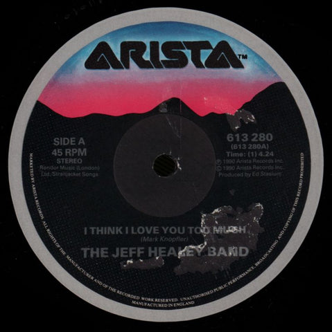 I Think I Love You Too Much-Arista-12" Vinyl-VG+/Ex