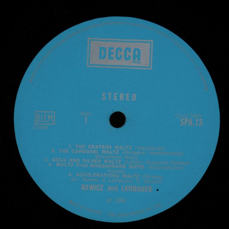 The World Of-Decca-Vinyl LP-VG/Ex