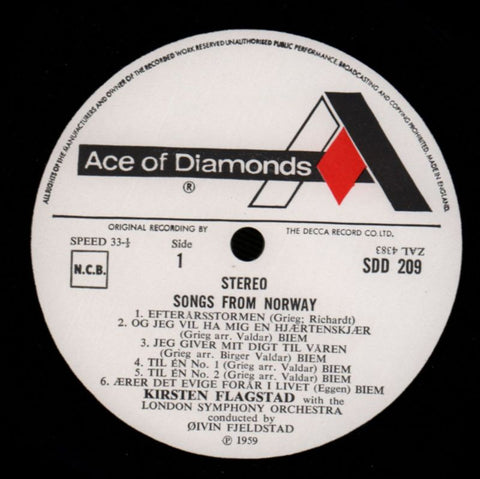 Songs From Norway-Decca-Vinyl LP-VG/Ex