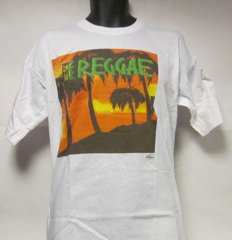 Reggae Boyz-Feel The Reggae White-Men-Large-T Shirt