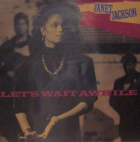 Janet Jackson-Let's Wait Awhile-A & M-7" Vinyl