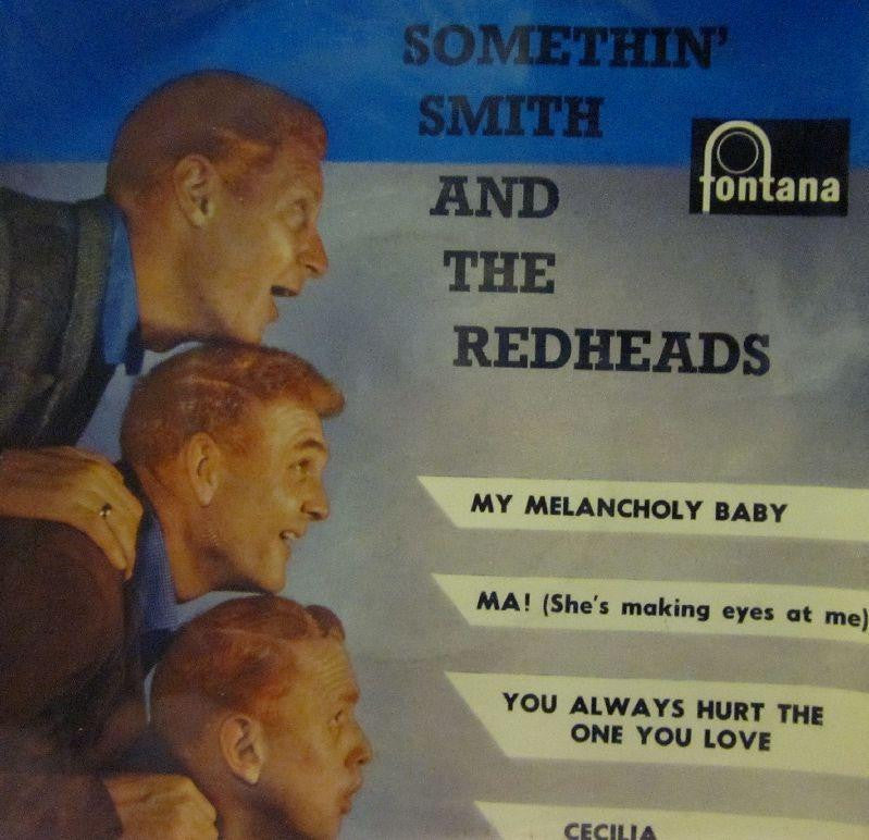 Somethin Smith-My Melancholy Baby-Fontana-7" Vinyl
