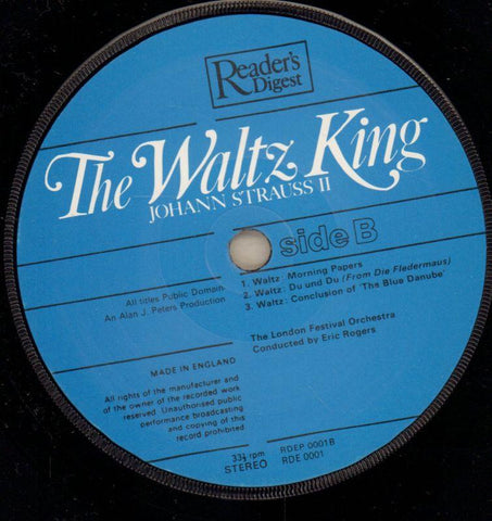The Waltz King-Readers Digest-7" Vinyl P/S-VG/Ex