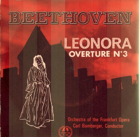 Beethoven-Overture Leonora No.3-Concert Hall-7" Vinyl P/S