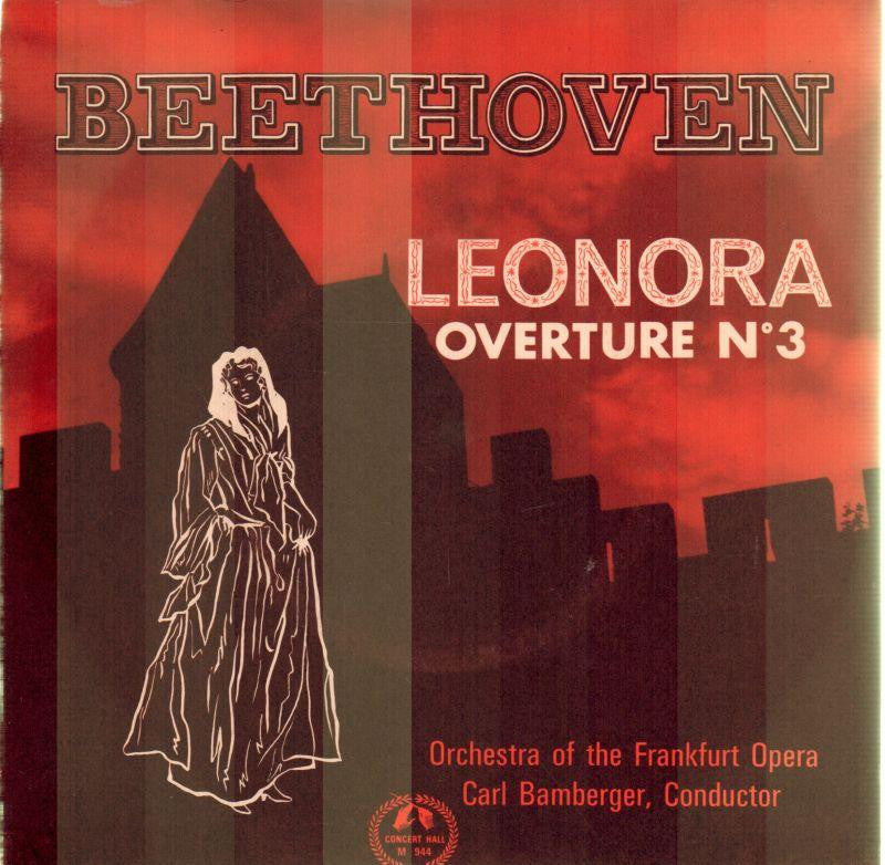 Beethoven-Overture Leonora No.3-Concert Hall-7" Vinyl P/S