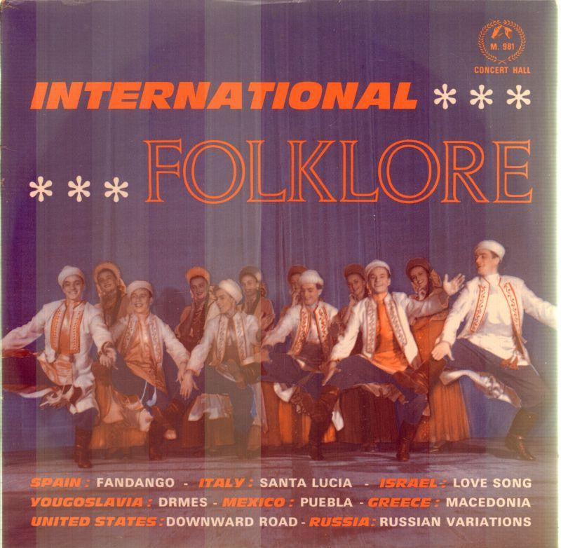Various Folk-International Folklore-Concert Hall-7" Vinyl P/S