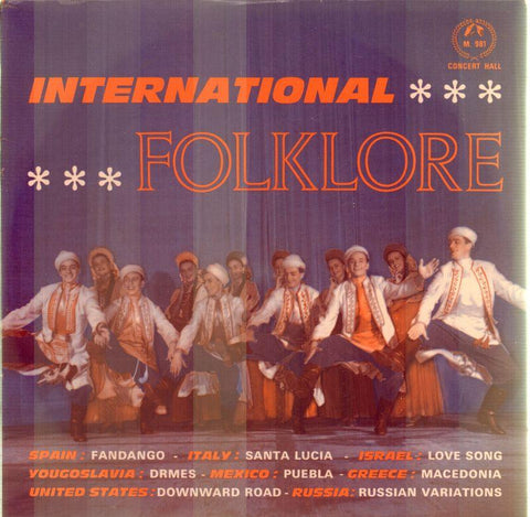 Various Folk-International Folklore-Concert Hall-7" Vinyl P/S