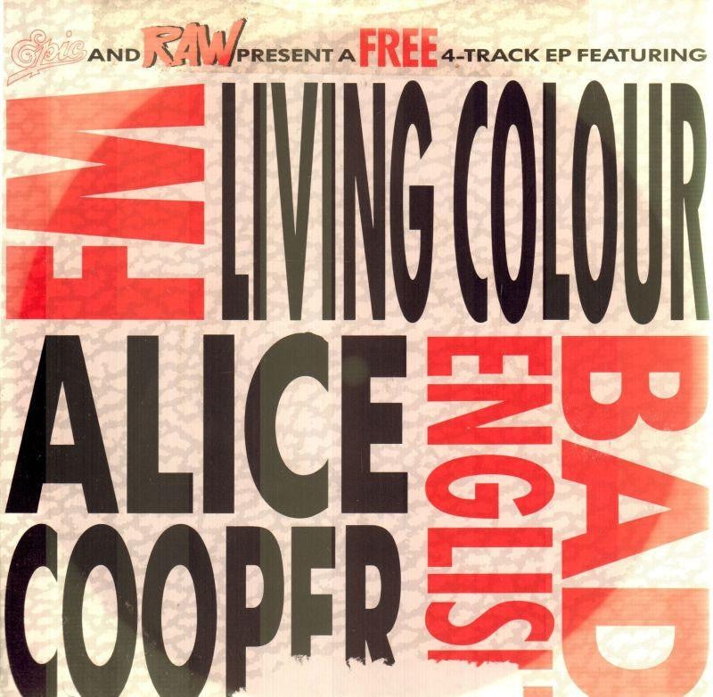 Various Rock-Epic & Raw 4 Track EP-Epic-7" Vinyl P/S