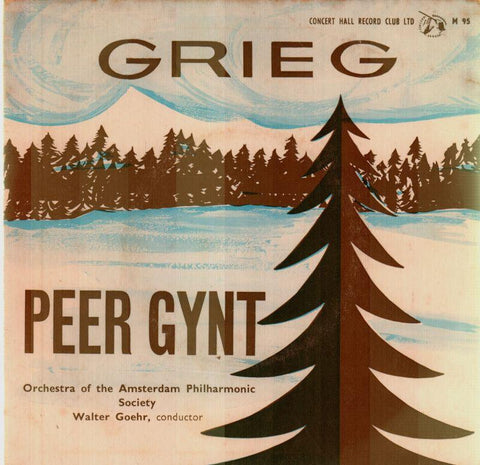 Grieg-Peer Gynt-Concert Hall-7" Vinyl P/S