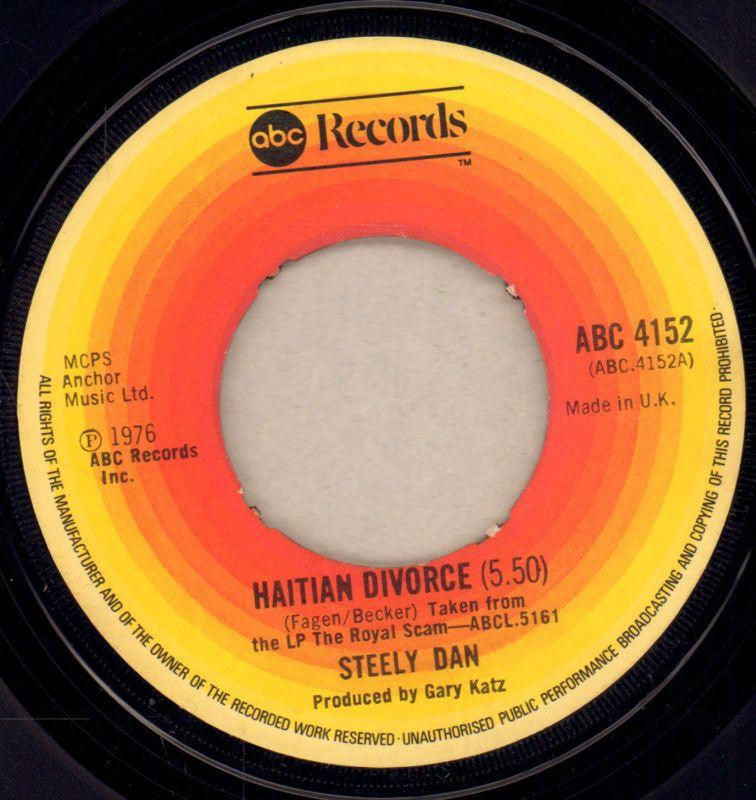 Steely Dan-Haitian Divorce-ABC-7" Vinyl