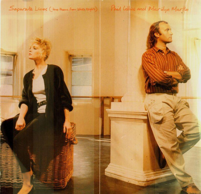 Phil Collins & Marilyn Martin-Separate Lives-Virgin-7" Vinyl P/S