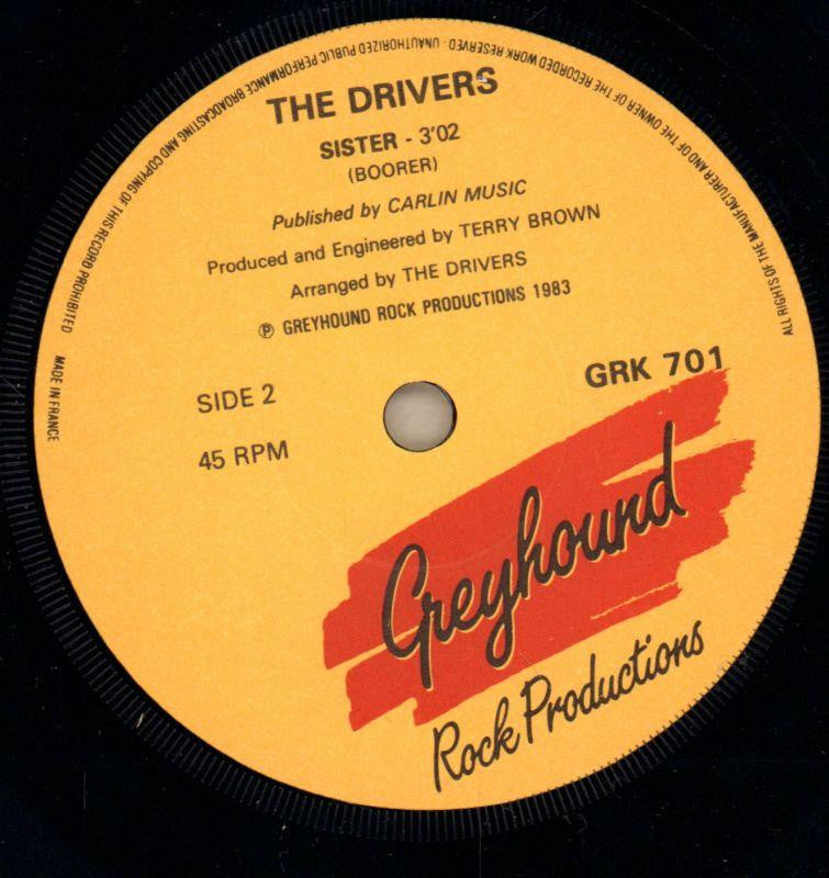 Talk All Night-Greyhound-7" Vinyl P/S-VG/Ex-