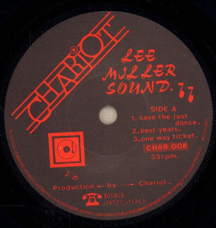 Lee Miller Sound-Save The Last Dance-Chariot-7" Vinyl
