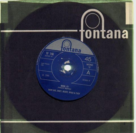 Dave Dee, Dozy, Beaky, Mick & Tich-Bend It-Fontana-7" Vinyl