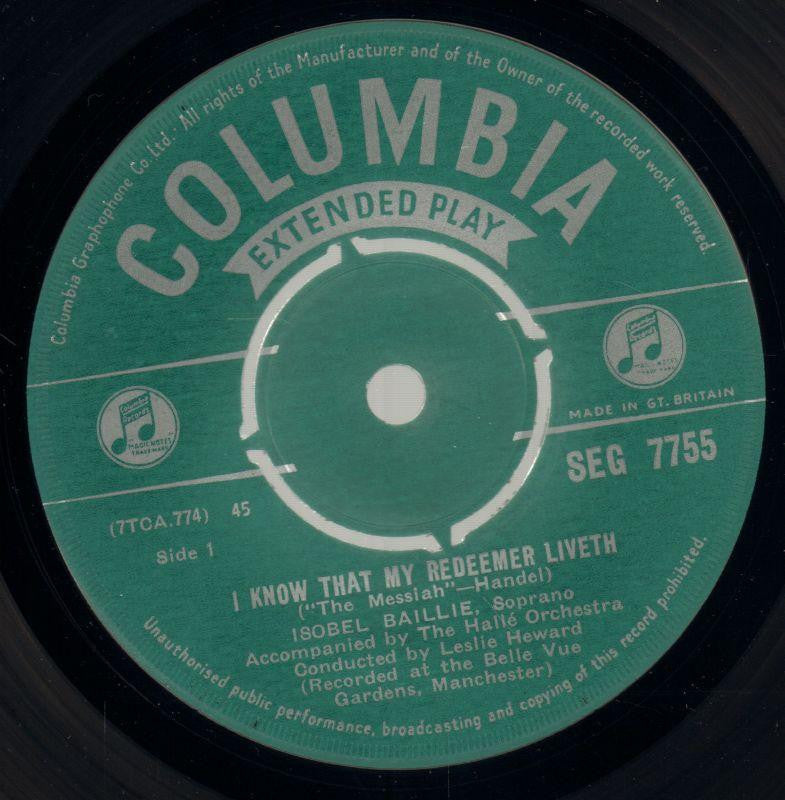 I Know That EP-Columbia-7" Vinyl P/S-VG/VG