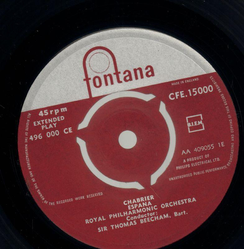 Espana EP-Fontana-7" Vinyl P/S-VG/VG