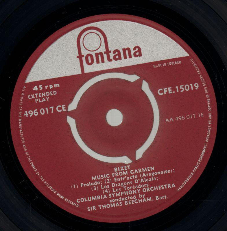 Carmen-Fontana-7" Vinyl P/S-VG/Ex