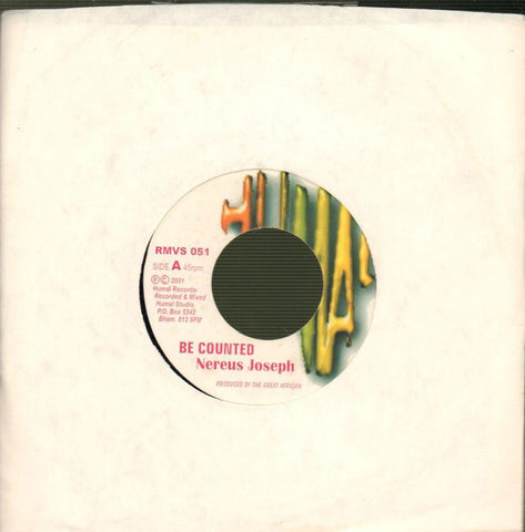 Nereus Joseph-Be Counted-Humal Records-7" Vinyl