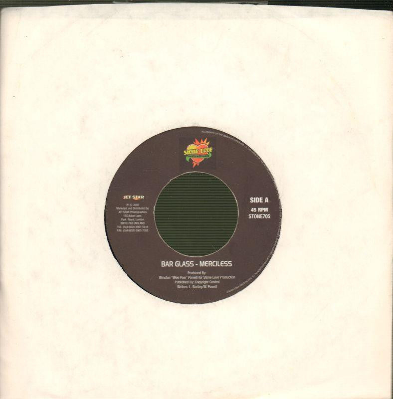 Merciless-Bar Glass-Stone Love-7" Vinyl