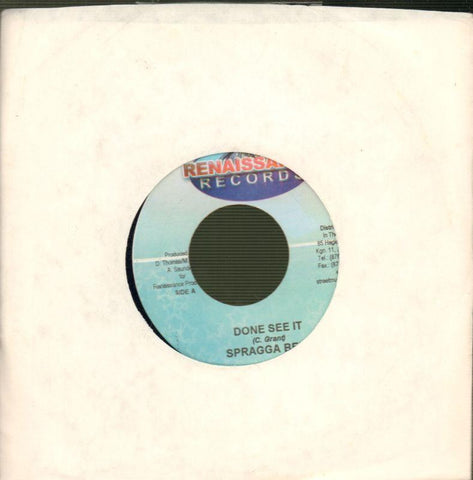 Spragga Benz-Done See It-Renaissance-7" Vinyl