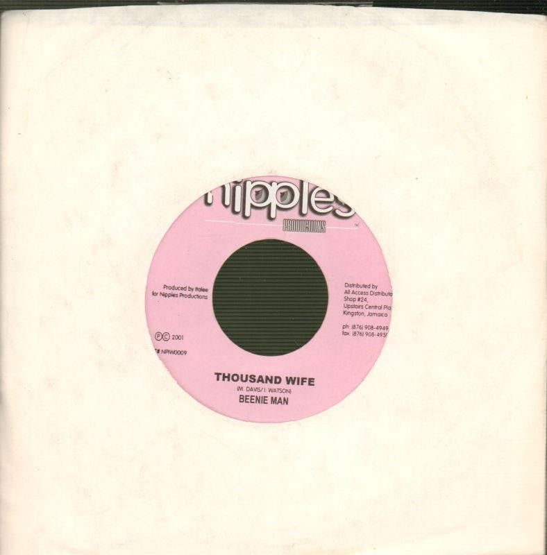 Beenie Man-Thousand Wife-Nipples-7" Vinyl