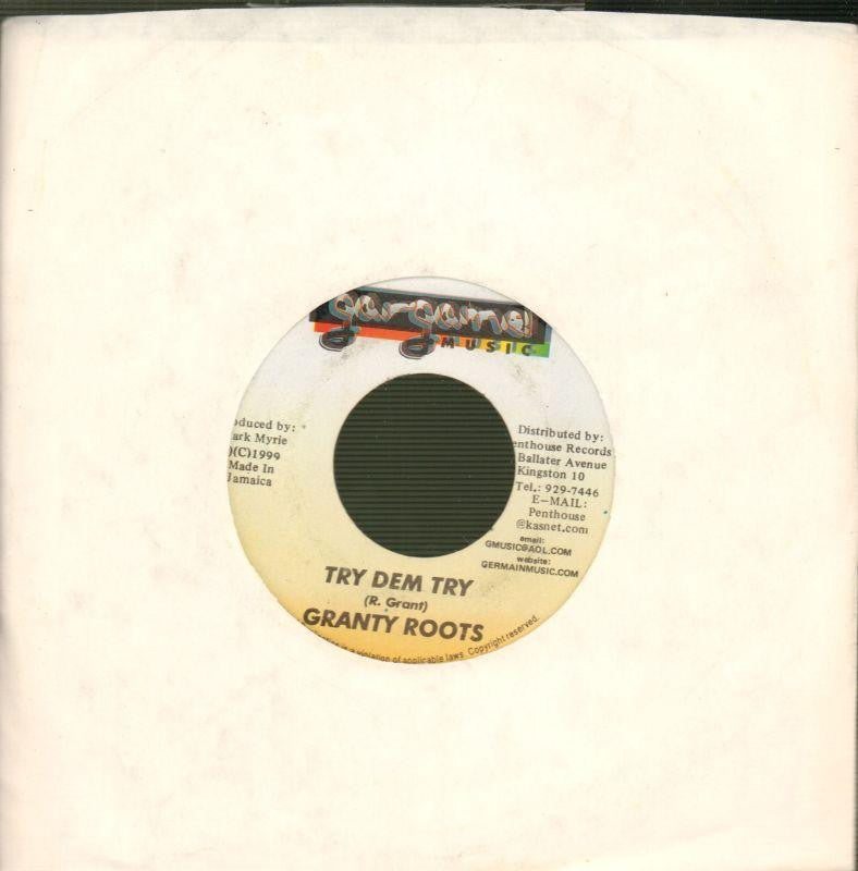 Granty Roots-Try Dem Try-Gargamel-7" Vinyl