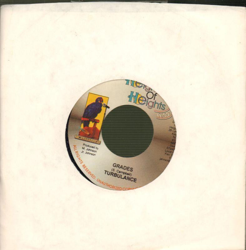 Turbulance-Grades-Heights Of Heights-7" Vinyl