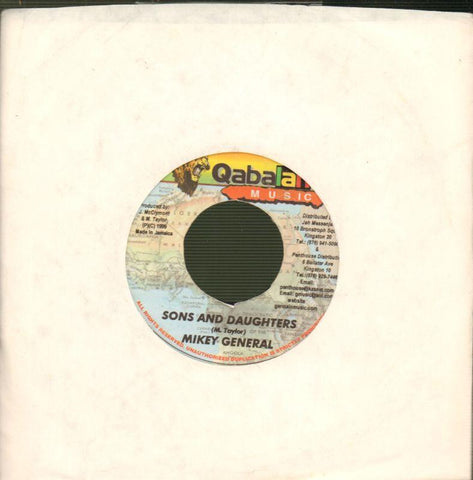 Mikey General-Sons And Daughters-Gabalah-7" Vinyl