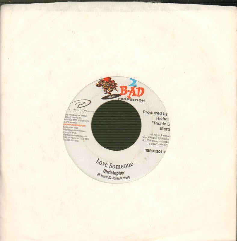 Christopher-Love Someone-2 Bad-7" Vinyl
