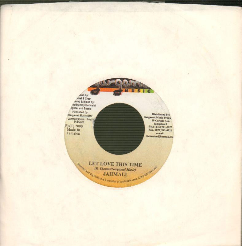 Jahmali-Let Love This Time-Gargamel-7" Vinyl
