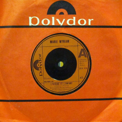 Marie Myriam-L'Oiseau Et L'Enfant-Polydor-7" Vinyl