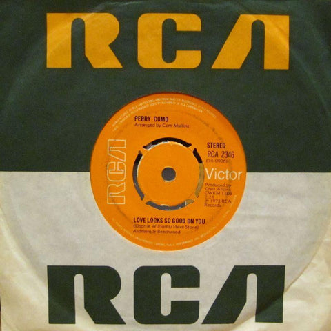Perry Como-Love Looks So Good On You-RCA Victor-7" Vinyl