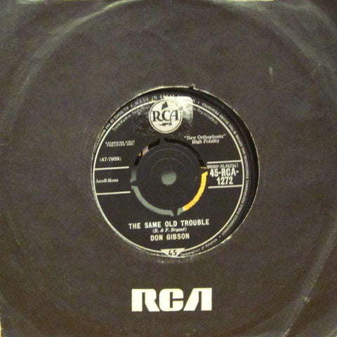 Don Gibson-The Same Old Trouble-RCA-7" Vinyl