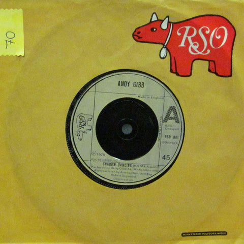Andy Gibb-Shadow Dancing-RSO-7" Vinyl