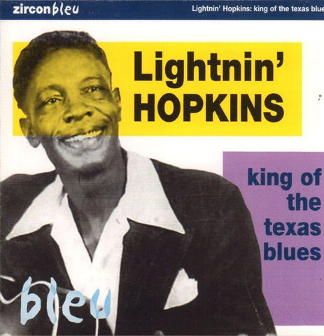 Lightnin' Hopkins-King Of The Texas Blues-Zircon/Diamond-CD Album