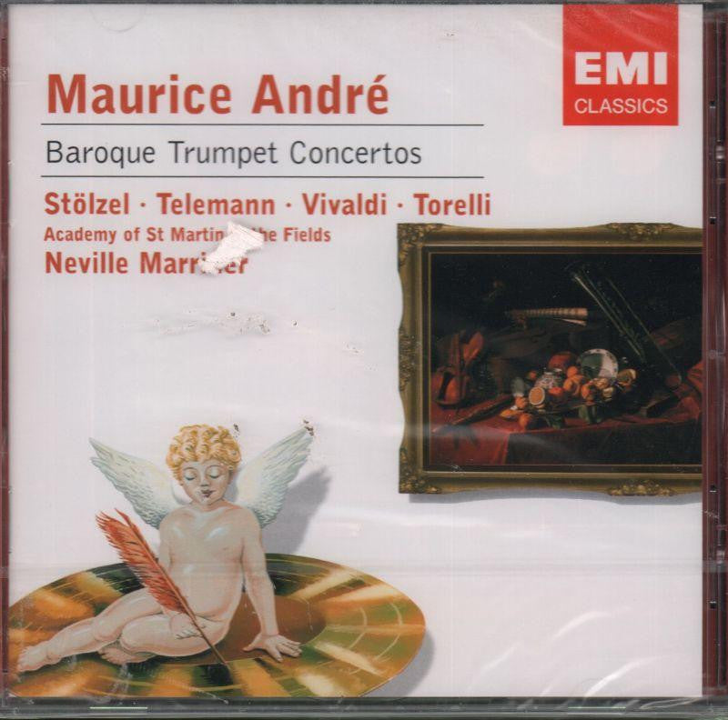 Stolzel/Telemann-Trumpet Concertos (Marriner, Aosmitf, Andre)-CD Album
