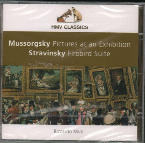 Mussorgsky And Stravinsky- Pictures At An Exhibition/ Stravinsky - Firebird Suite-CD Album