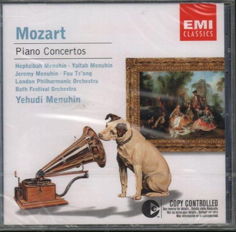 Mozart-Konsert Foer 2 & 3 Pianon-CD Album