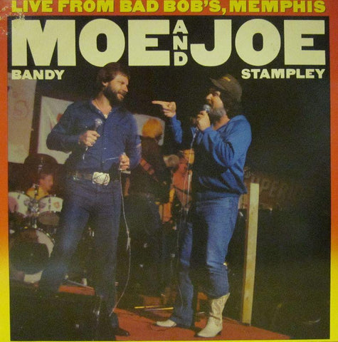 Moe & Joe-Live At Bad Bob's,Memphis-CBS Orange/Yellow-Vinyl LP