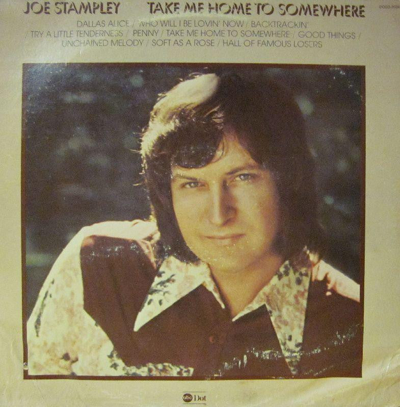 Joe Stampley-Take Me Home Somewhere-abc records-Vinyl LP