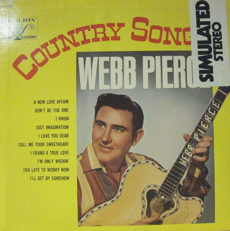 Webb Pierce-Country Songs-Vocalion-Vinyl LP