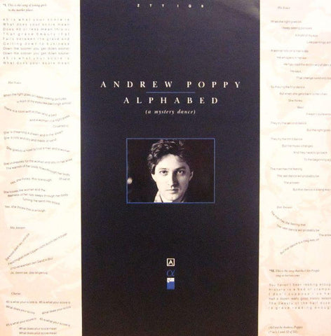 Andrew Poppy-Alphabed-ZTT-Vinyl LP