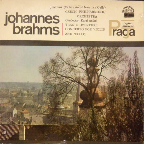 Brahms-Tragic Overture Concerto For Violin-Supraphon-Vinyl LP Gatefold